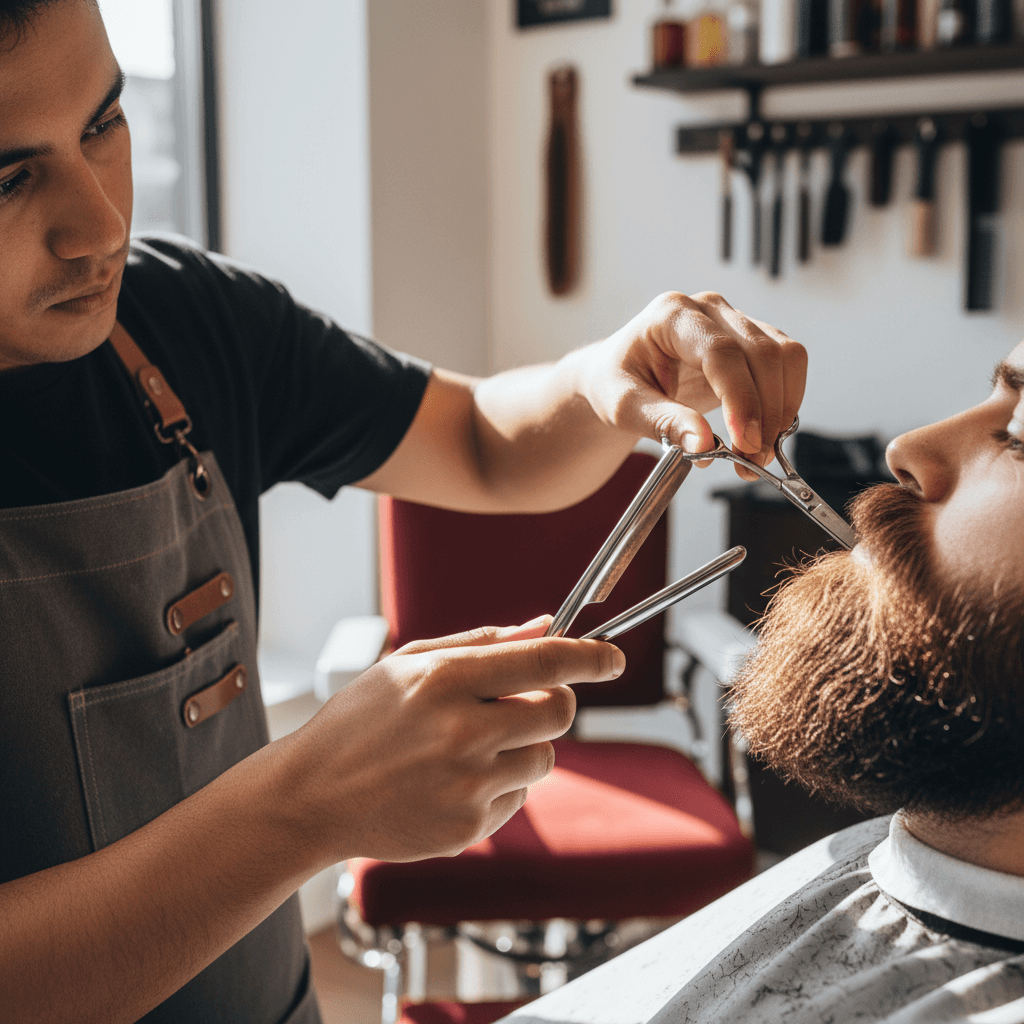 Woodworking in progress at the shop